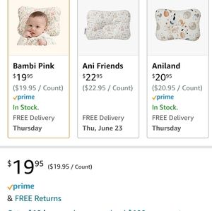 Baby head shaping pillow